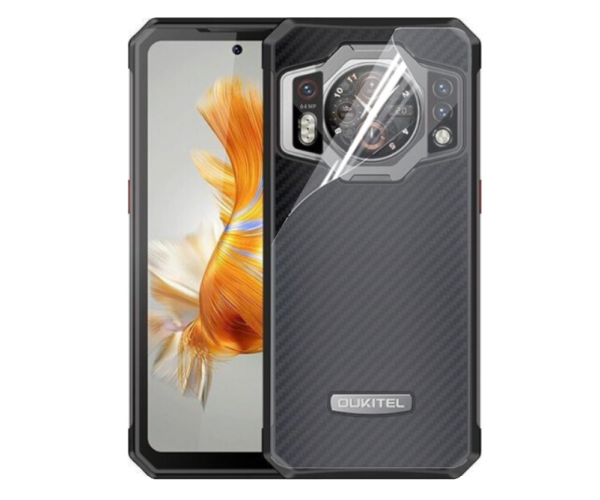 Пленка гидрогелевая противоударная Hydrogel Film для Oukitel WP21 на заднюю панель Transparent (PL-2531)