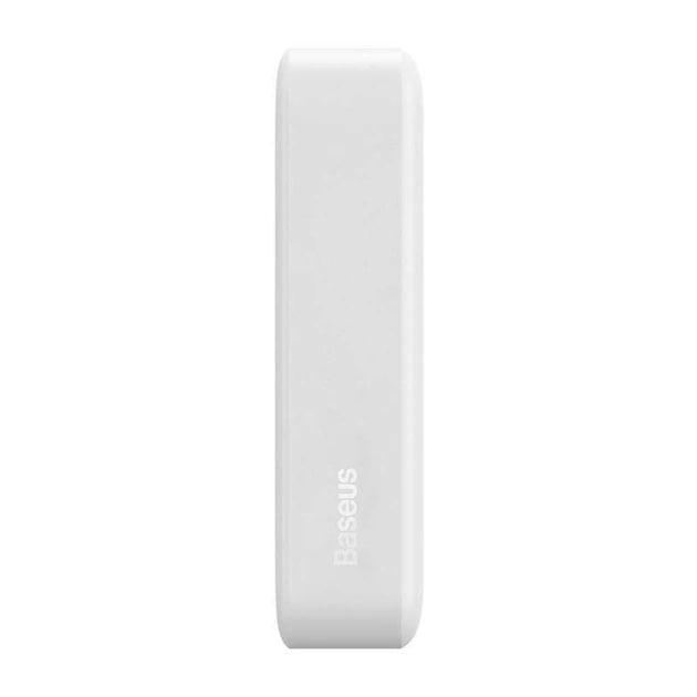 Повербанк Baseus Magnetic Mini 20000 mAh 20 W 2в1 QC3.0+PD3.0 с беспроводной зарядкой Qi 15 W White (PPCX150002) - фото 6