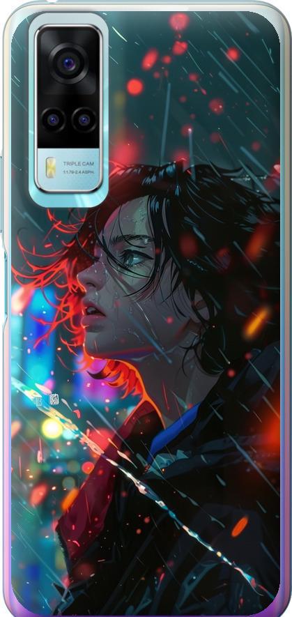 Чехол на Vivo Y31 Ночные огни (6096u-584-42517)