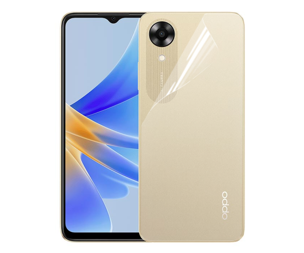 Пленка противоударная гидрогелевая Hydrogel Film для Oppo A17k на заднюю панель Transparent