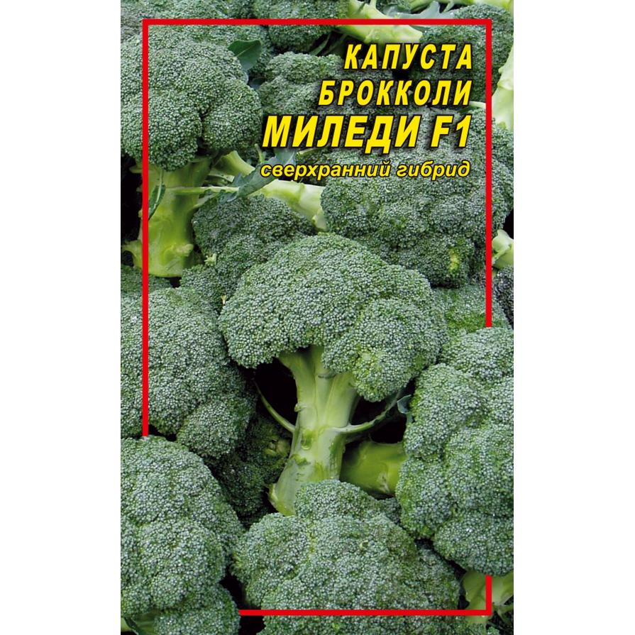 Семена капусты Брокколи Миледи F1 Seminis 10 шт. (1137297631)