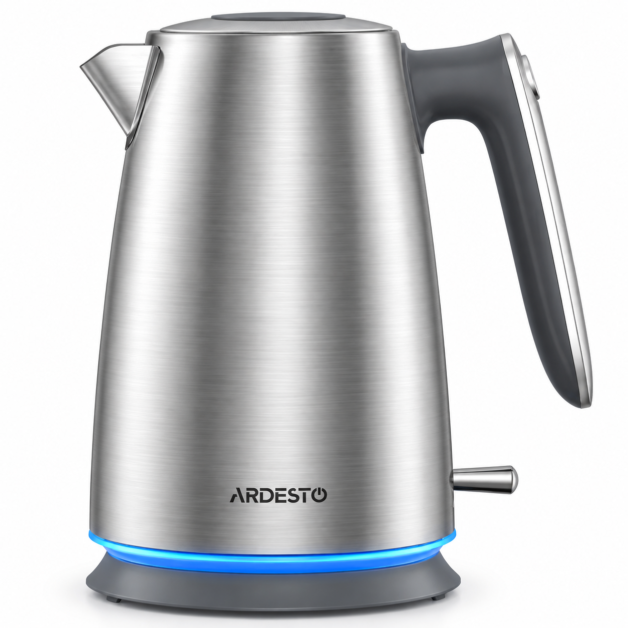 Электрочайник ARDESTO EKL-F470S Strix 1,7л подсветка Серебристый
