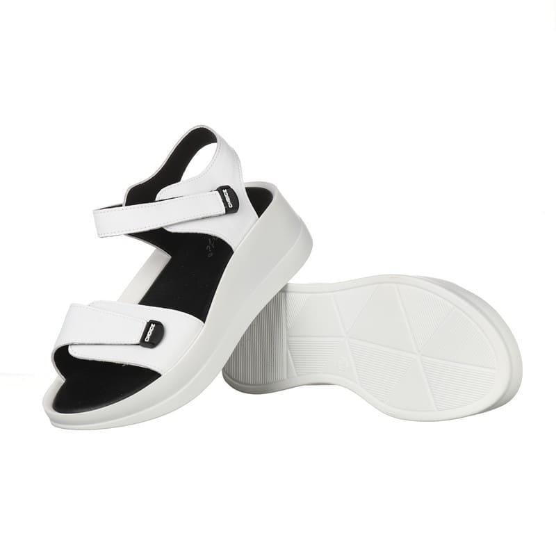 Босоножки женские Hengji G23-3 кожаные р. 38 Белый (30030) - фото 4