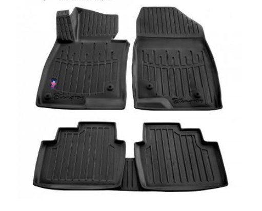 Коврики резиновые Stingray для Mazda 3 BM USA 2013-2019 с бортом ТЕП 5 шт. (5011055)