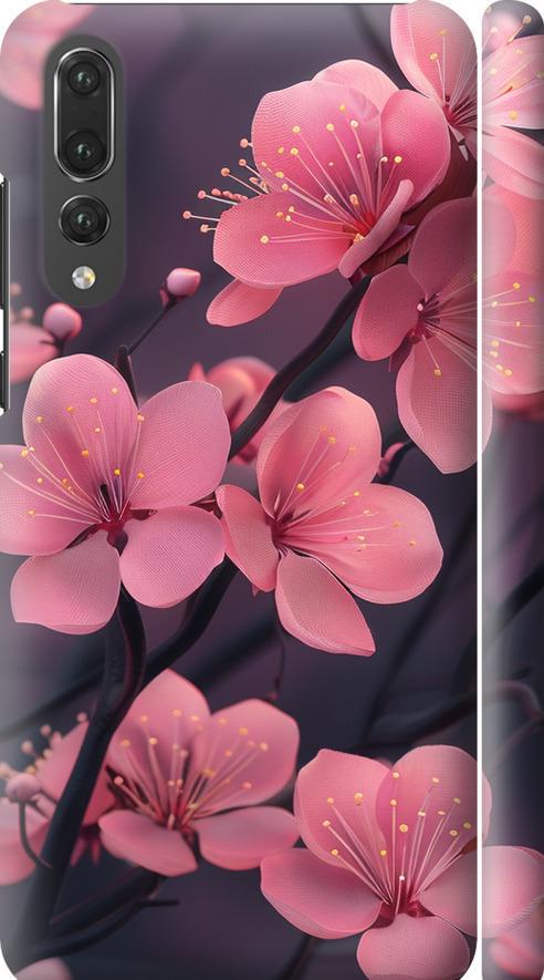 Чехол на Huawei P20 Pro Пурпурная сакура (6075m-1470-42517)