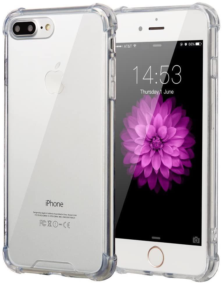 Прозорий чохол для iPhone 7 Plus / 8 Plus (посилений кутами) Transperent (05202-09)