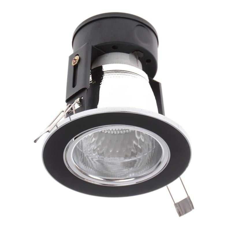 Світильник стельовий вбудований Brille VDL-25/11 Black/Chr