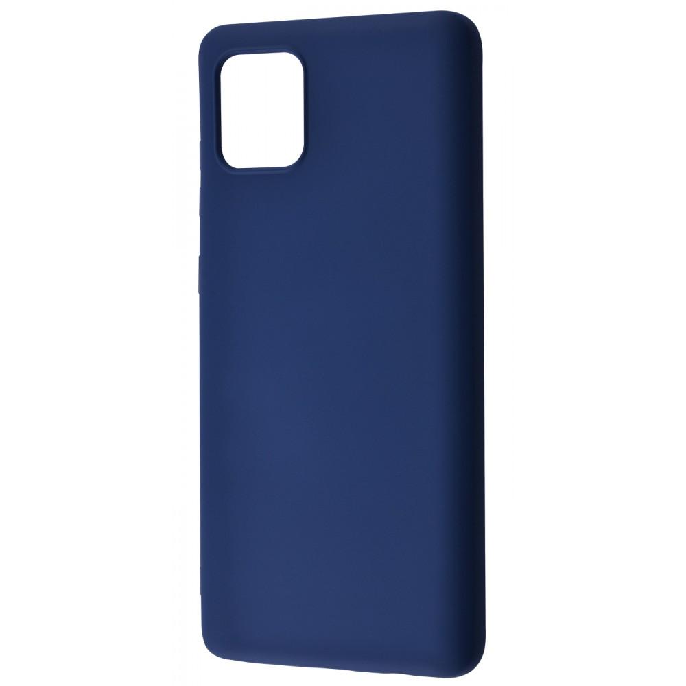 Чохол однотонний WAVE Colorful Case (TPU) Samsung Galaxy Note 10 Lite (N770F) blue