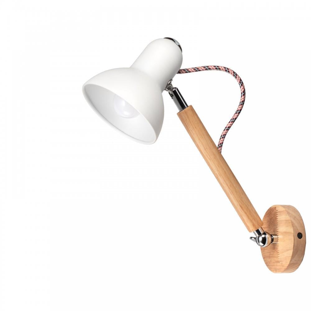 Настенный светильник Sherlight Scandi Collection с тумблером White (WL-00011 M/White з/т) Настенный светильник Sherlight Scandi Collection с тумблером White (WL-00011 M/White з/т)