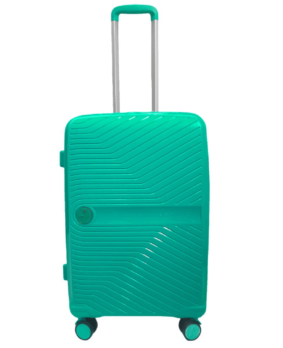 Чемодан пластиковый AIRTEX 229 средний Бирюзовый (Ap00014)