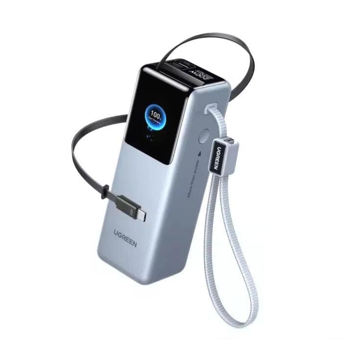 Повербанк 200W UGREEN 25000mAh Nexode Pro PB728 з кабелями (PB728)