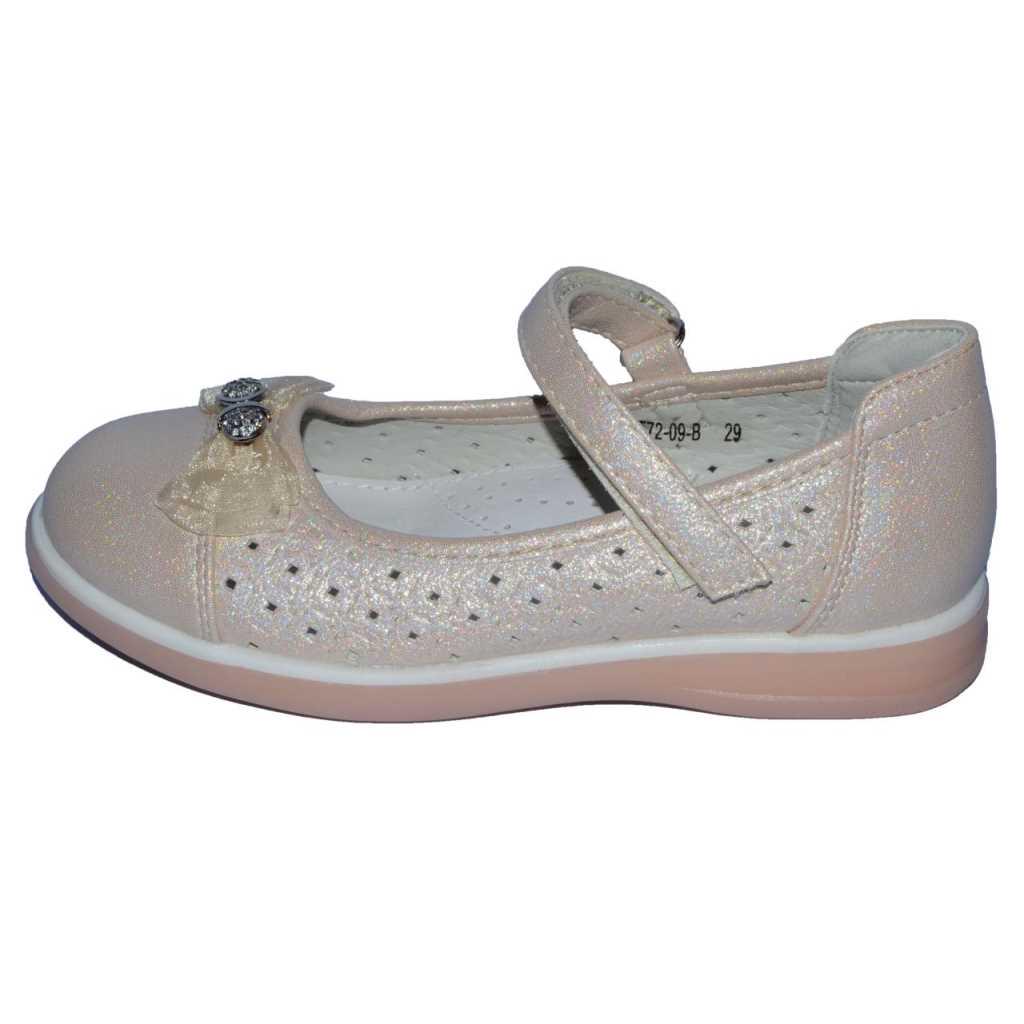 Туфлі для дівчинки Tom.m 105-7209-27 р. 27 17,7 см Рожевий (105-7209-27-27) - фото 2