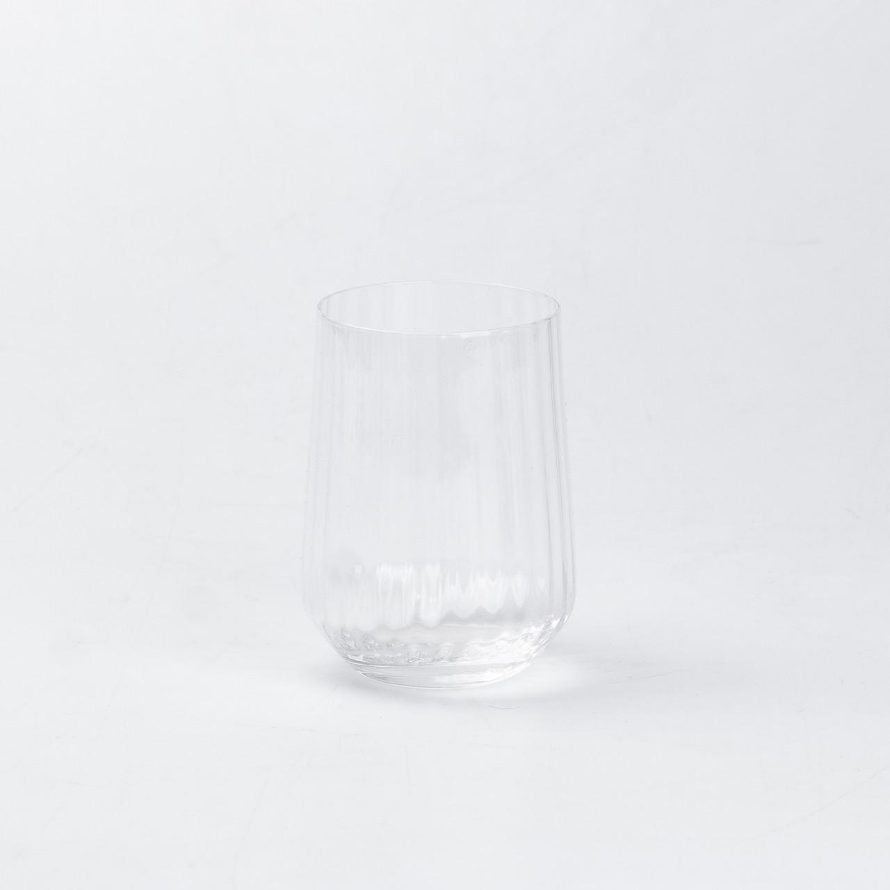 Набор стаканов ребристых 450 мл 6 шт. Прозрачный (3608) - фото 8