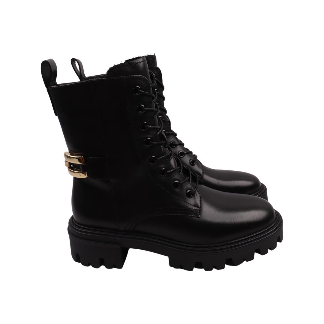 Ботинки женские Basconi из кожи р. 37 Черный (760-22DHC) Ботинки женские Basconi из кожи р. 37 Черный (760-22DHC)