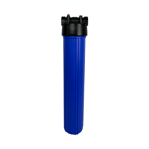 Колба Organic 20 Slim 1 кольцо металлический кронштейн/ключ подключение 3/4" Синий (110-0342)