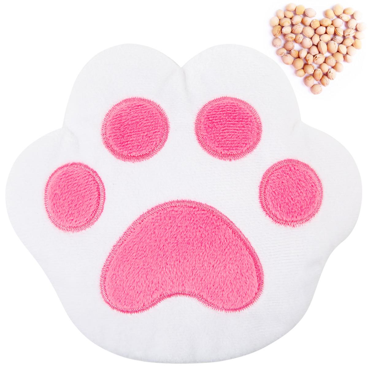 Игрушка-грелка Лапка с вишневыми косточками Белый (1643472953) Игрушка-грелка Лапка с вишневыми косточками Белый (1643472953)