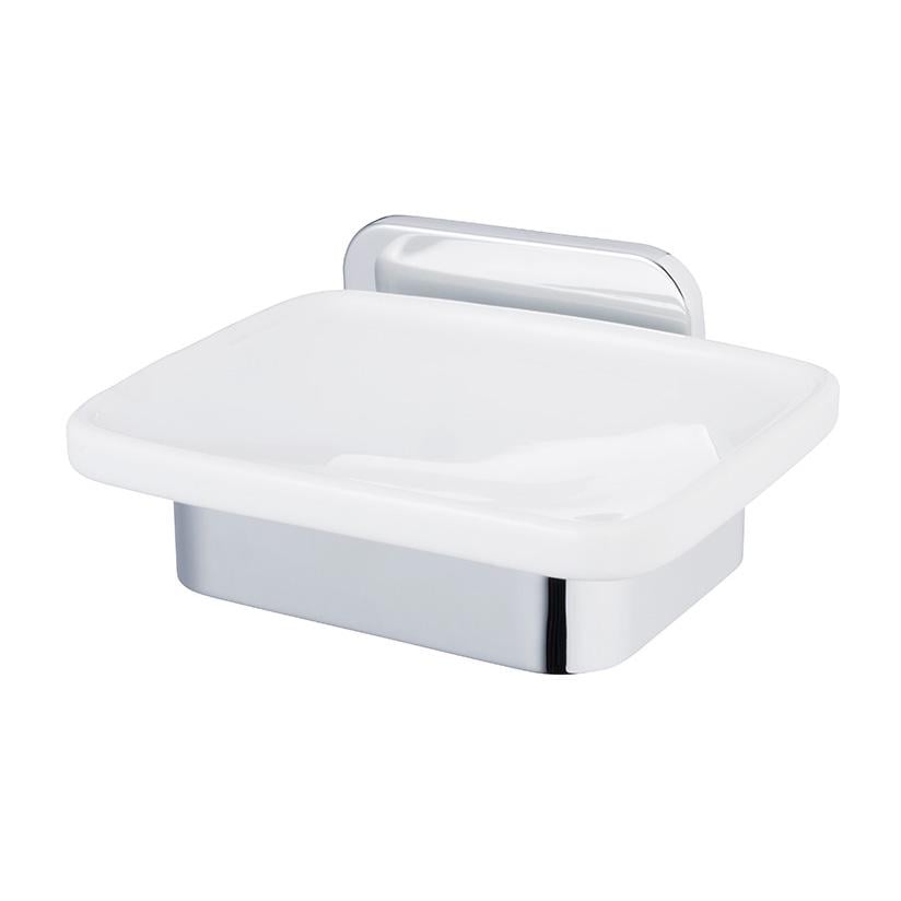 Мильниця керамічна Bisk TORE 07826 11х10 см Білий (26357646)