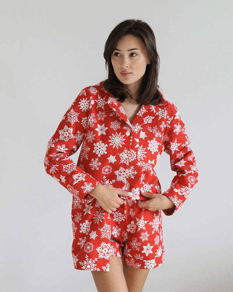 Піжамний костюм жіночий Модельєр 25887 р. 46 Різнокольоровий (14986) - фото 7 Піжамний костюм жіночий Модельєр 25887 р. 46 Різнокольоровий (14986) - фото 7