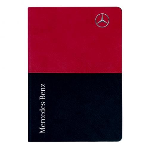 Блокнот двухцветный Mercedes-Benz в линию 112 листов Черный/Красный (16046978-31-188301)