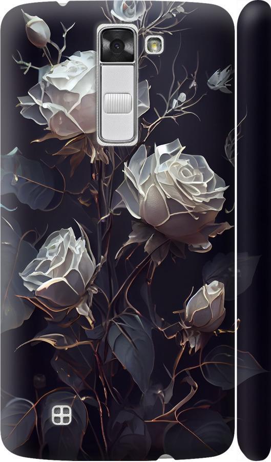 Чехол на LG K8 K350E Розы 2 (5550m-297-42517)