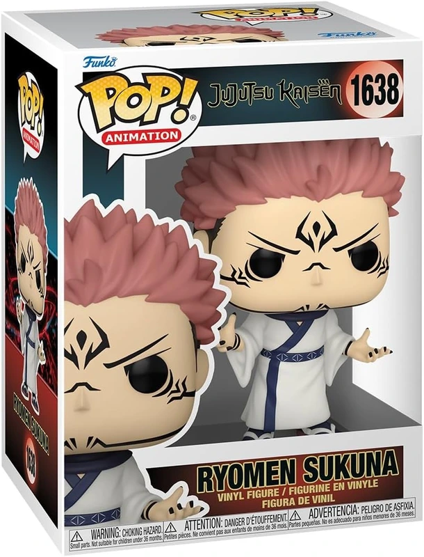 Ігрова фігуркаРьомен Сукуна Funko Pop Jujutsu Kaisen 1638 Ryomen Sukuna (18738)