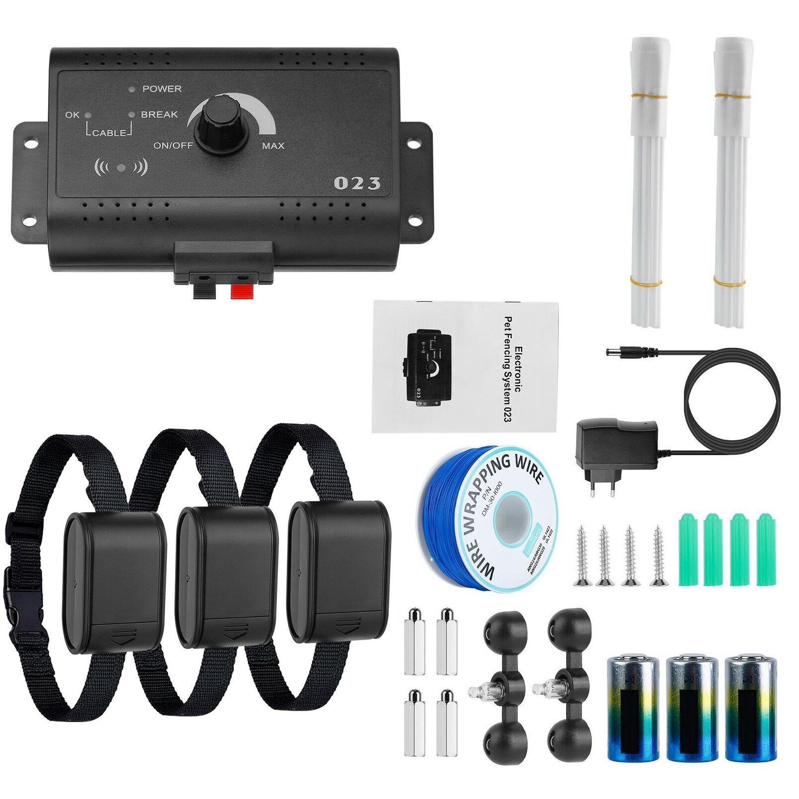 Забор для собак электронный проводной Pet 023 c 3-мя ошейниками Черный - фото 15 Забор для собак электронный проводной Pet 023 c 3-мя ошейниками Черный - фото 15