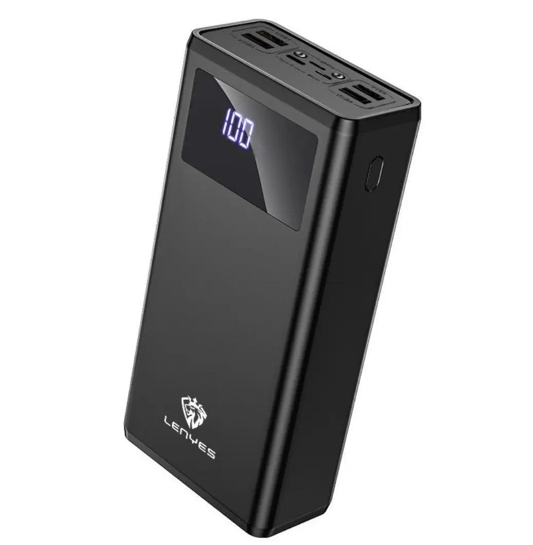 Повербанк Lenyes LED-50000 mAh PD+QC3.0 с фонариком 4хUSB Черный (8c18af2b) Повербанк Lenyes LED-50000 mAh PD+QC3.0 с фонариком 4хUSB Черный (8c18af2b)