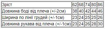 Боді ясельний для хлопчика Носи Своє з довгим рукавом 86 см Бірюзовий (5043-015-33-4-v2) - фото 3