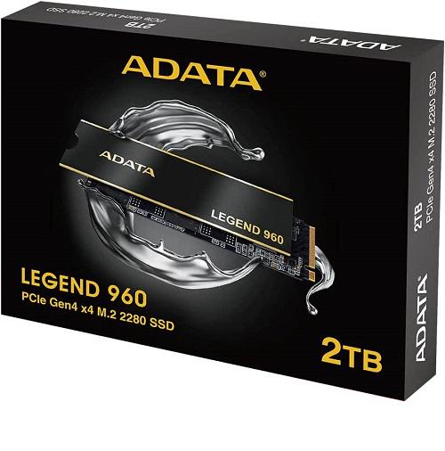 Накопитель SSD ADATA LEGEND 960 ALEG-960-2TCS M.2 2 Тб (584017) - фото 5