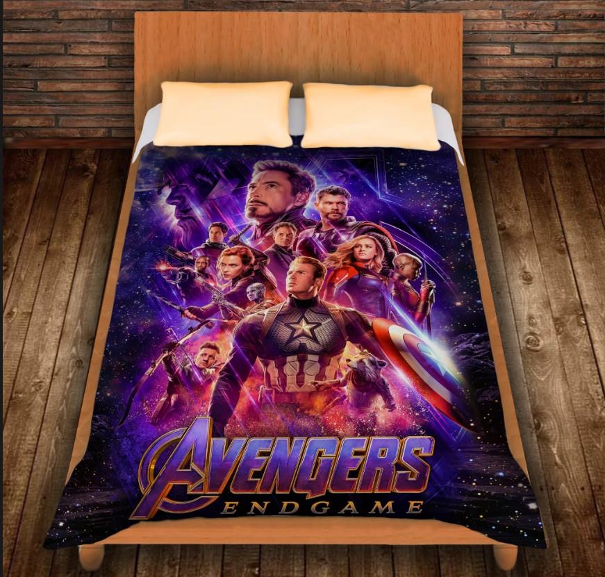 Плед с 3D принтом Мстители / Avengers 150х200 см (epi_0078)