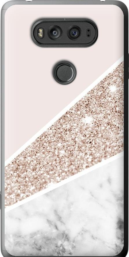 Чехол на LG V20 Пастельный мрамор (4342t-787-42517)