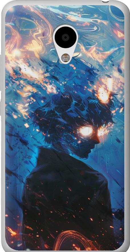 Чехол на Meizu M3s Сатору Годжо (6129t-943-42517)