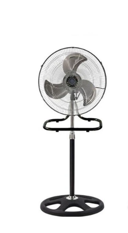 Вентилятор підлоговий Rainberg RB-1801 на 3 лопастях з захисною решіткою (ML-04194)