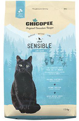 Корм сухий Chicopee CNL Cat Sensible Lamb 1,5 кг