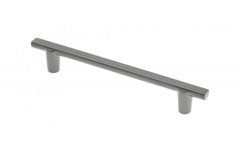 Мебельная ручка GTV RAY C-128 мм Графит светлый (UZ-RAY-128-25)