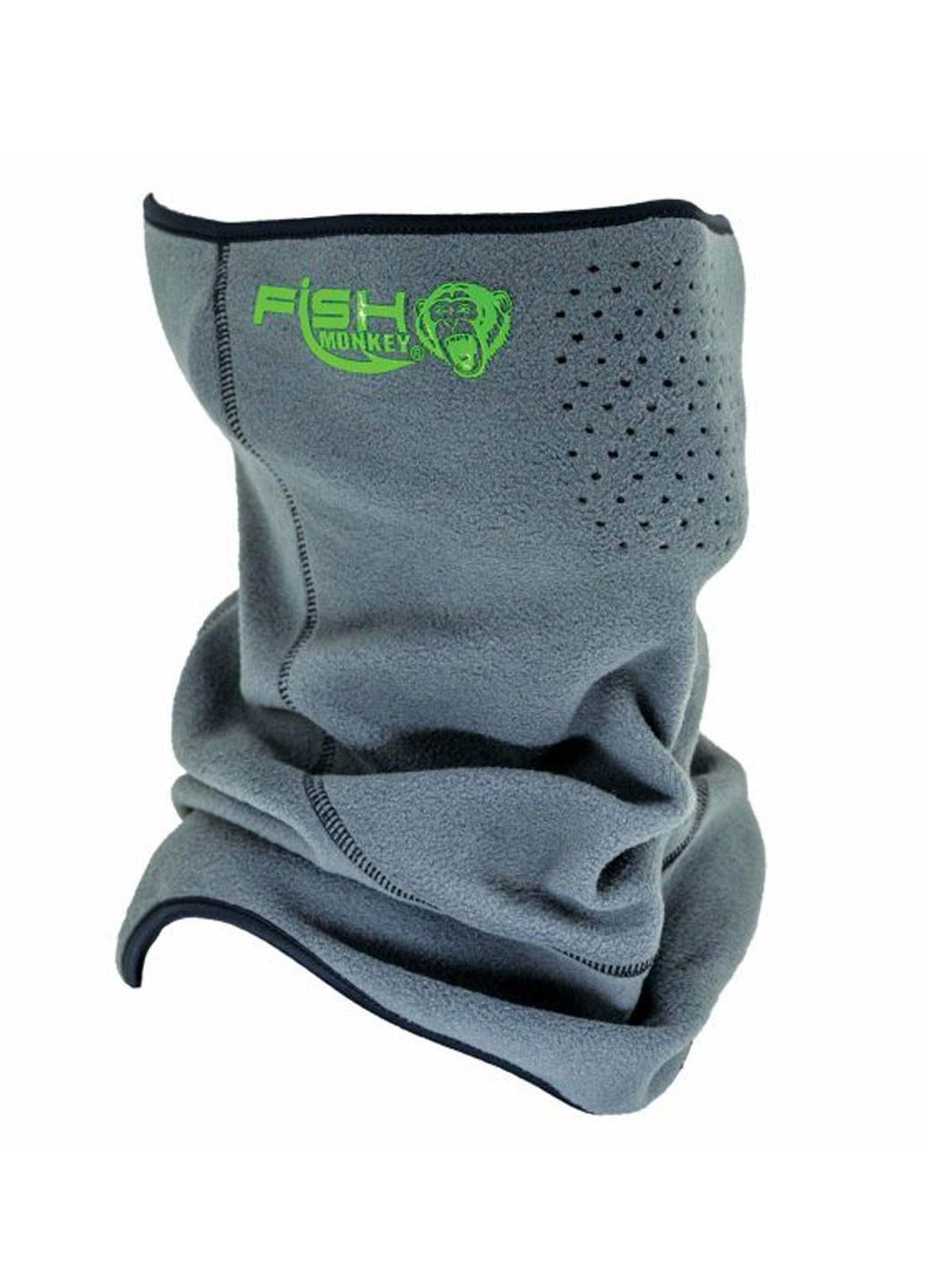 Баф Fish Monkey Yeti Fleece Face Guard COLD Protection 26х48,5 см Сірий (850006567195)