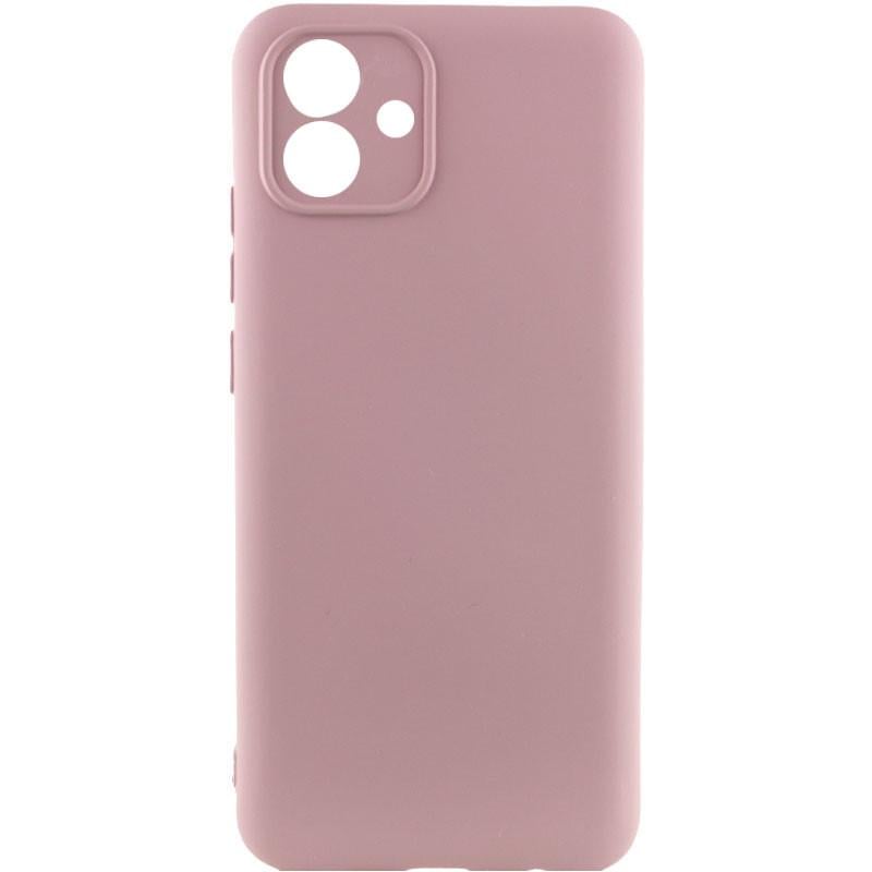 Противоударный Чехол Silicone Cover Lakshmi Full Camera (AAA) для Samsung Galaxy A04e Розовый / Pink Sand