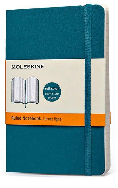 Блокнот Moleskine Classic маленький Аквамарин (QP611B6)