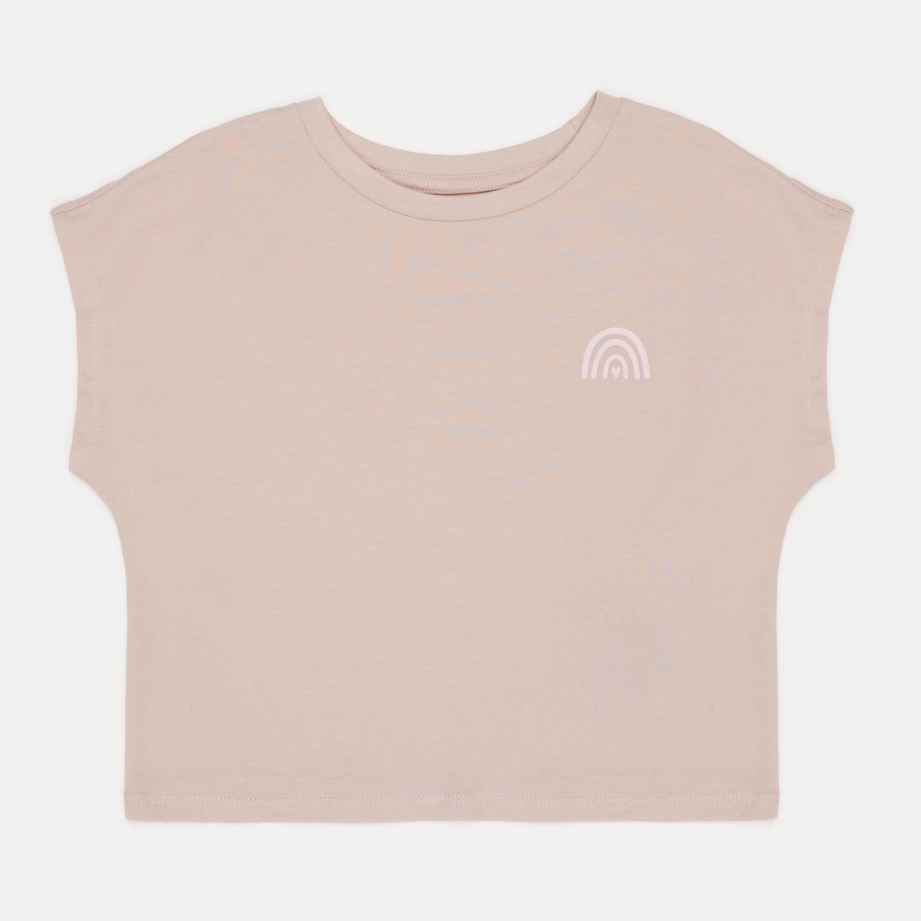 Футболка H&M 116 см Світло-бежевий (A250910755001)