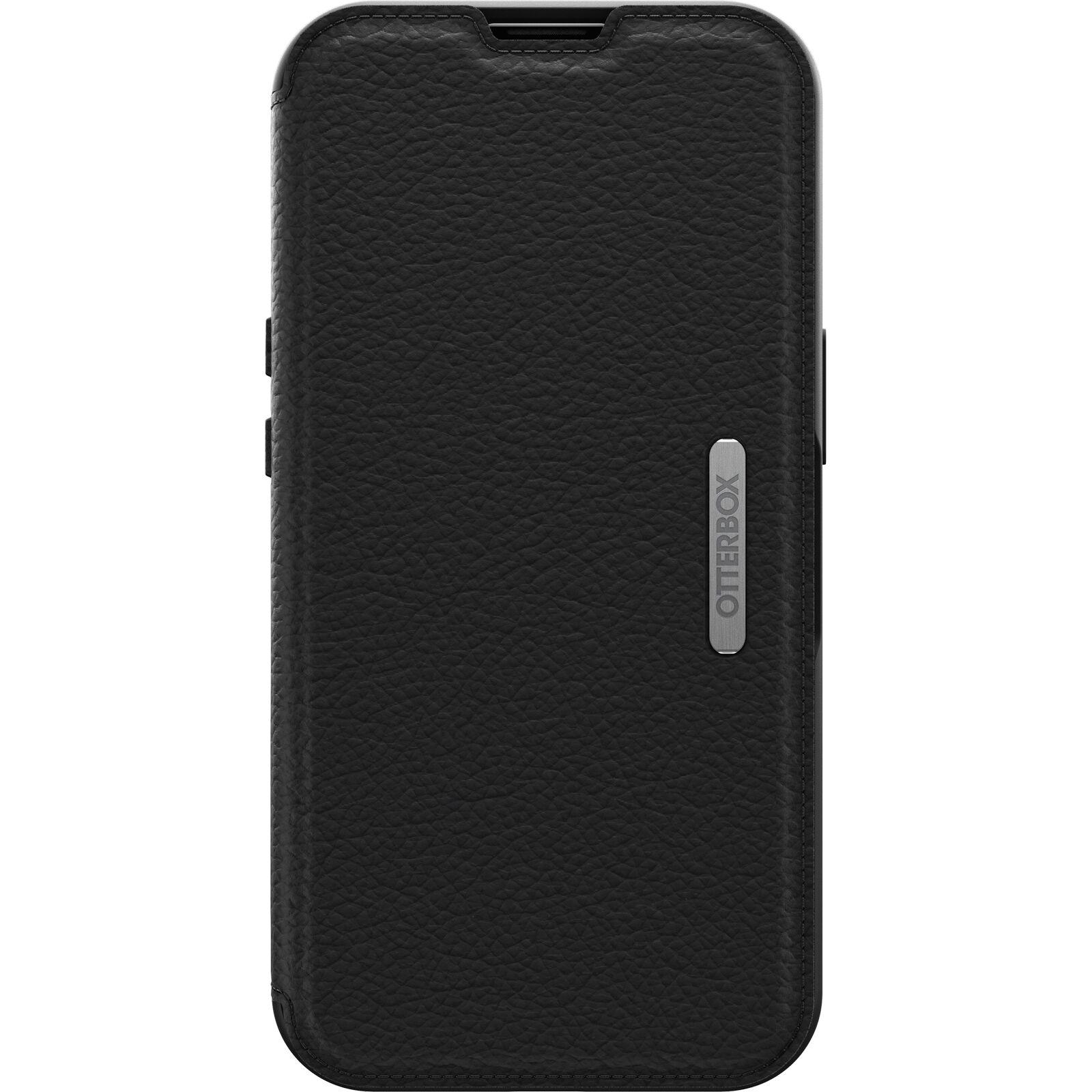 Чехол книжка кожаный противоударный OtterBox Strada Series 77-85800 для Iphone 13 Pro Max/12 Pro Max (6.7") Black - фото 5