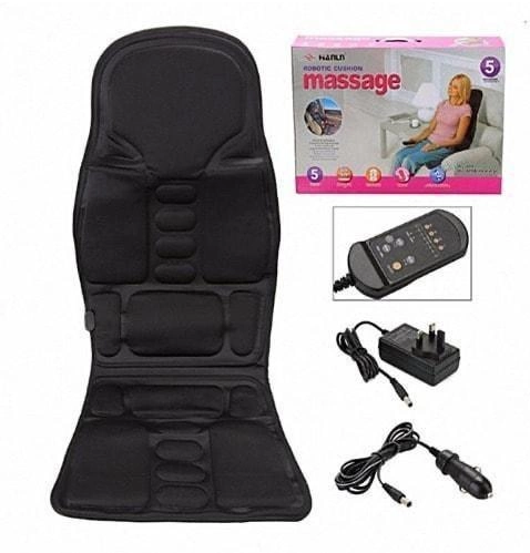 Накидка массажная вибрационная Massage Robotic Cushion с функцией подогрева на сиденье (MAS-99) - фото 3 Накидка массажная вибрационная Massage Robotic Cushion с функцией подогрева на сиденье (MAS-99) - фото 3