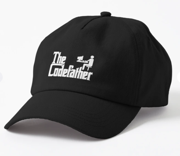 Кепка унисекс Malfini The Code Father Черный (ПН321К-1)