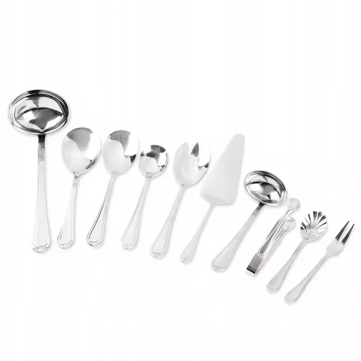 Набір столових приладів Kamille з нержавіючої сталі в валізі 72 пр. (5216) - фото 4 Набір столових приладів Kamille з нержавіючої сталі в валізі 72 пр. (5216) - фото 4