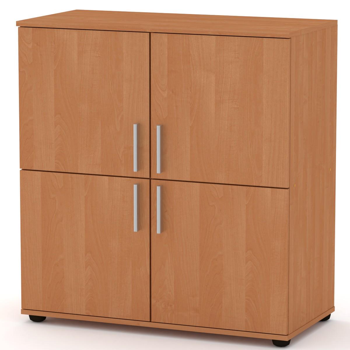 Комод для речей Компаніт 4Д Вільха - фото 1 Комод для речей Компаніт 4Д Вільха - фото 1