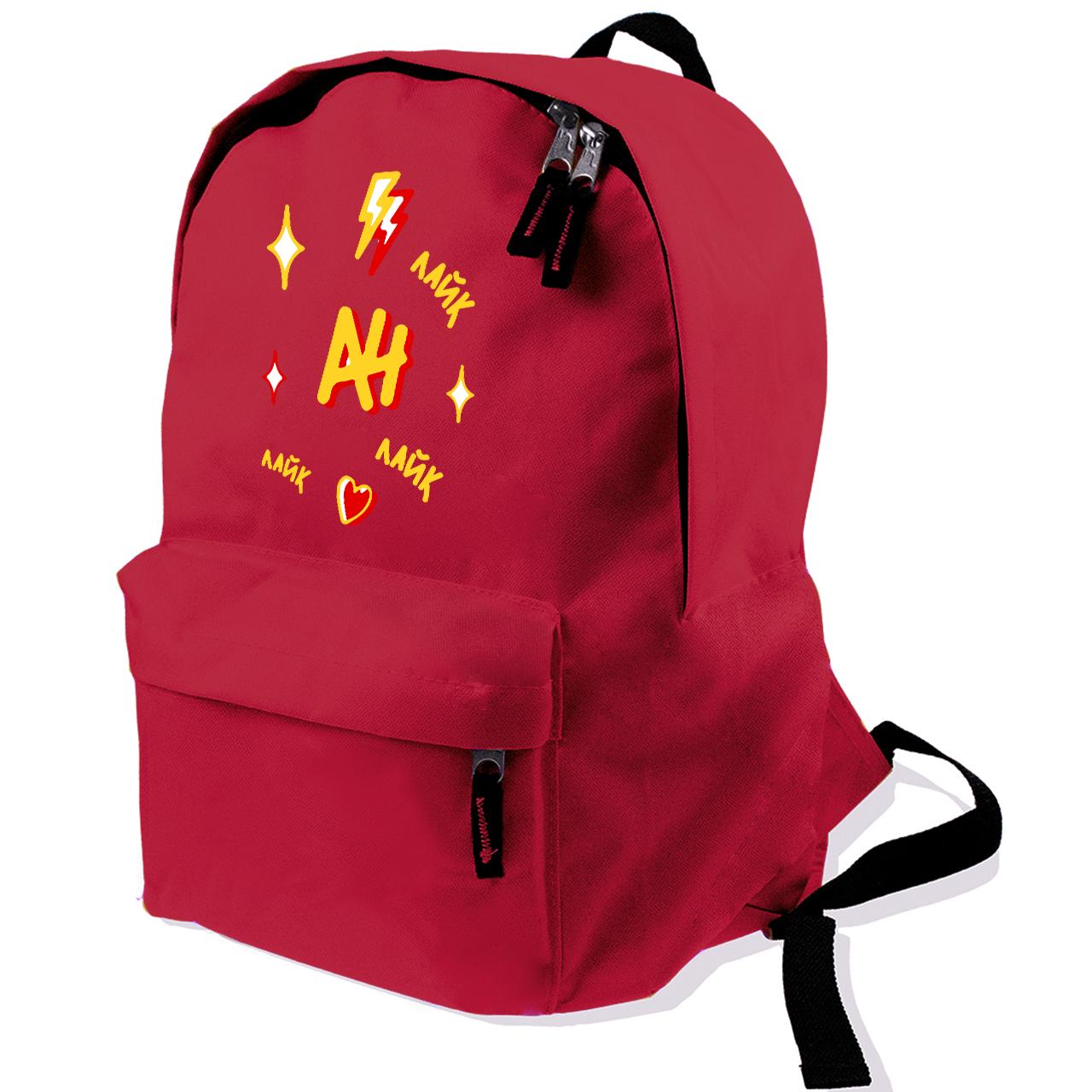 Рюкзак детский блогер Vlad A4 Красный (9263-3025-RD)
