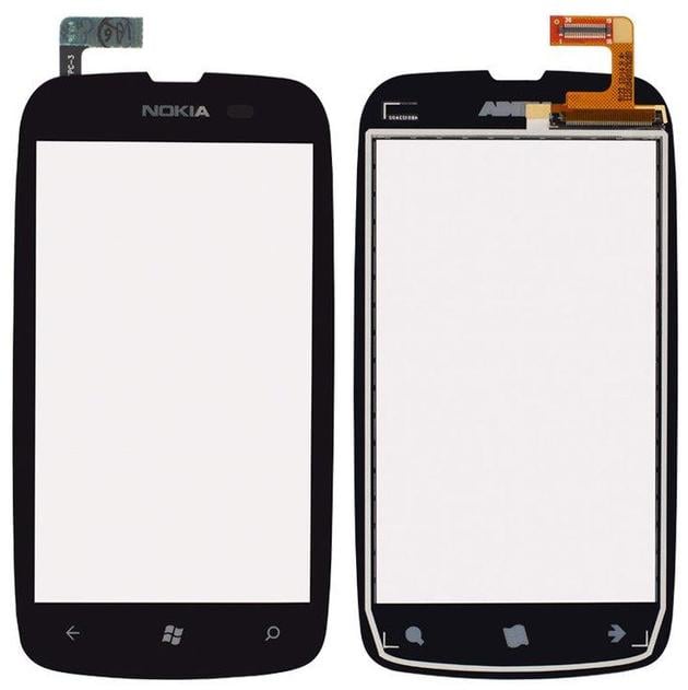 Екран Touchscreen для Nokia Lumia 610 Чорний (000017918)