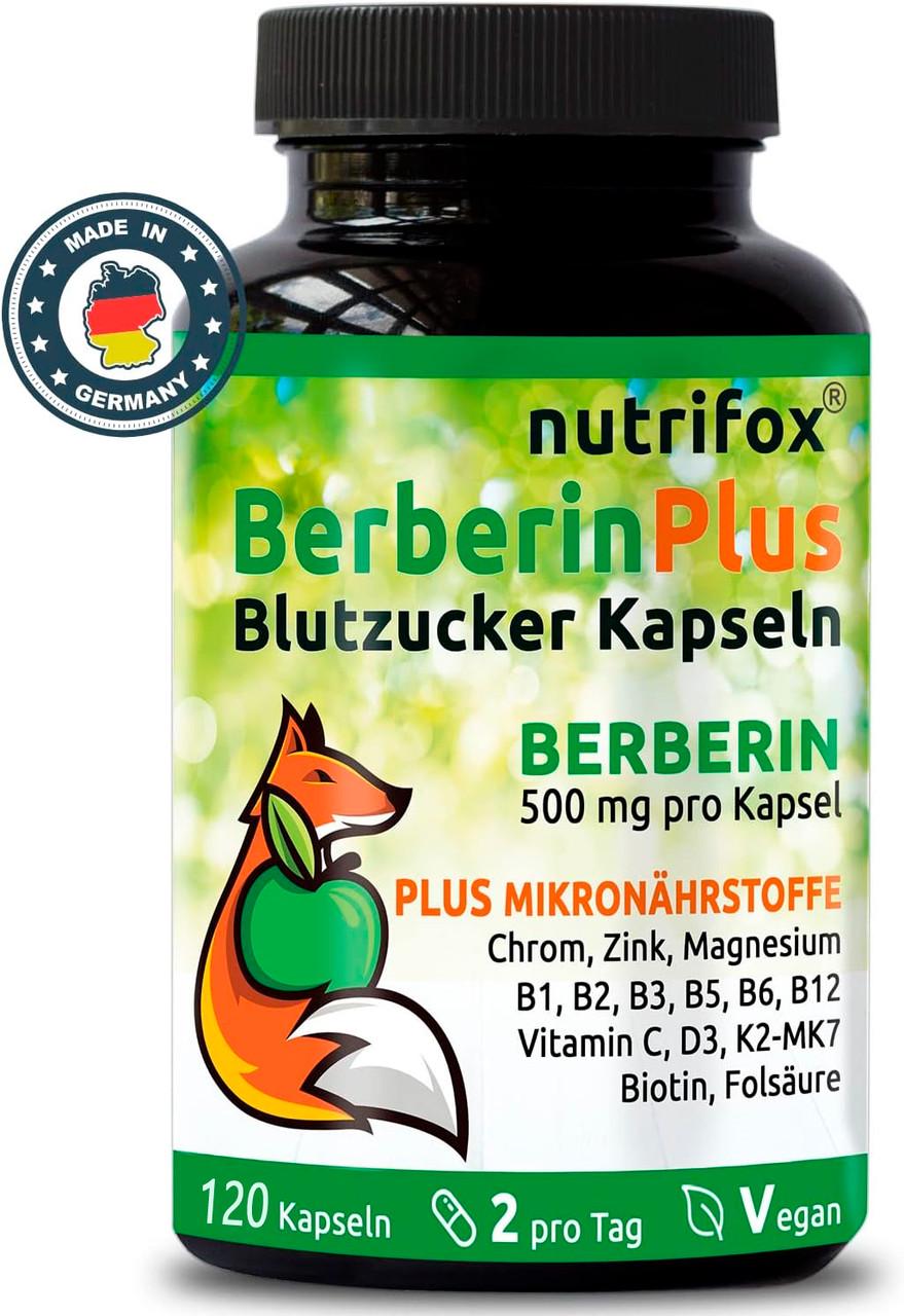 Витамины для иммунитета Nutrifox Берберин 500 мг 120 капс. (50091657) - фото 9 Витамины для иммунитета Nutrifox Берберин 500 мг 120 капс. (50091657) - фото 9