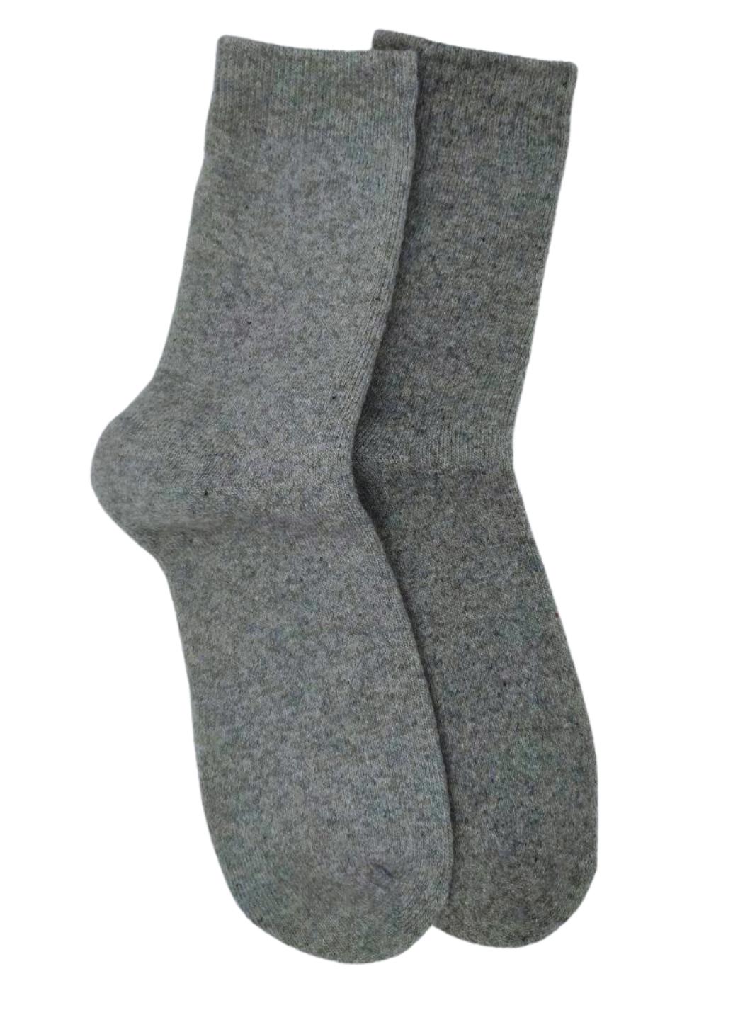 Носки мужские теплые с ангорой Корона Winter Time 941-01 р. 41-47 1 шт. Светло-серый (12562215)