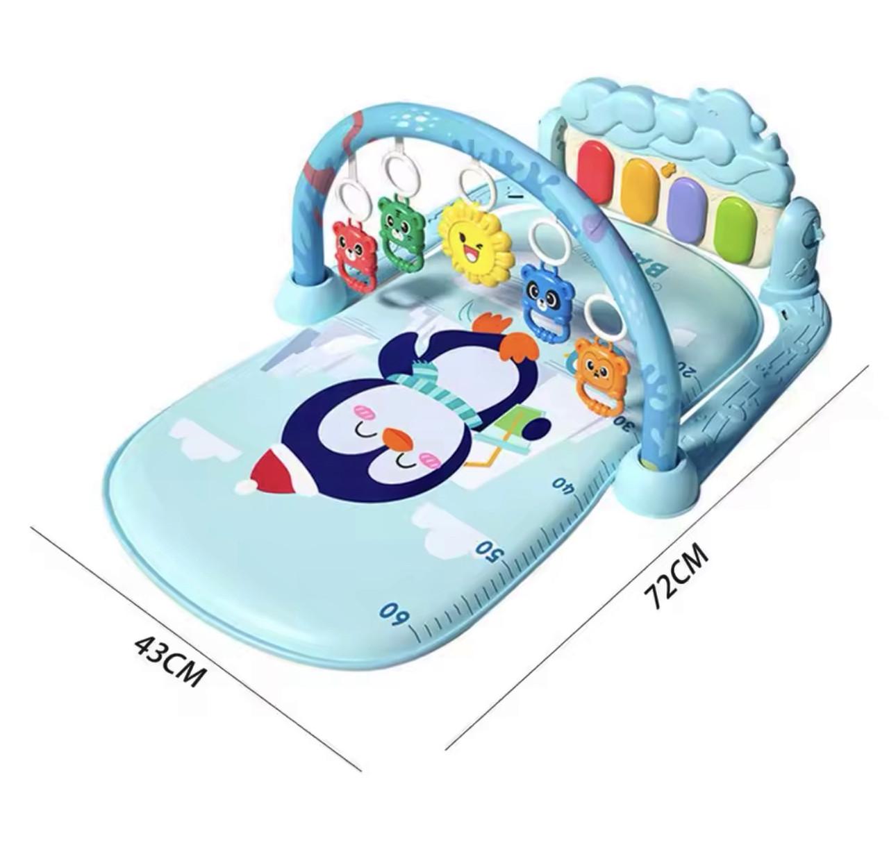 Развивающий коврик-пианино с дугой и подвесными игрушками 72х43 см (30) - фото 8 Развивающий коврик-пианино с дугой и подвесными игрушками 72х43 см (30) - фото 8