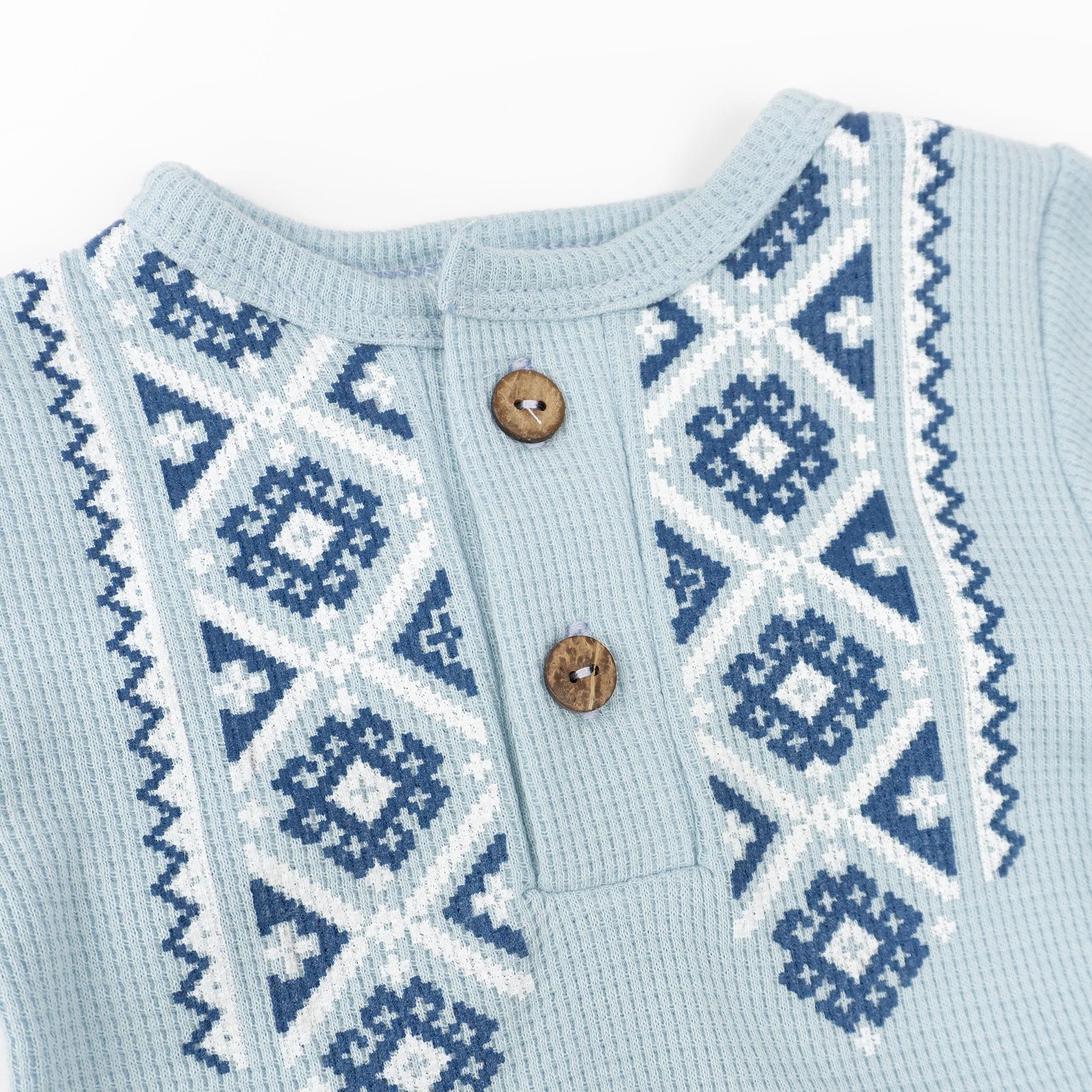 Боди с длинным рукавом для малышей Dexter's d10-35вф-гб с орнаментом 74 см Sky (d10-35вф-гб) - фото 2 Боди с длинным рукавом для малышей Dexter's d10-35вф-гб с орнаментом 74 см Sky (d10-35вф-гб) - фото 2